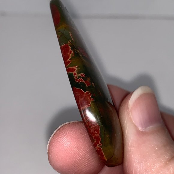 Red Creek Jasper Teardrop Focal - Picture 4 of 9
